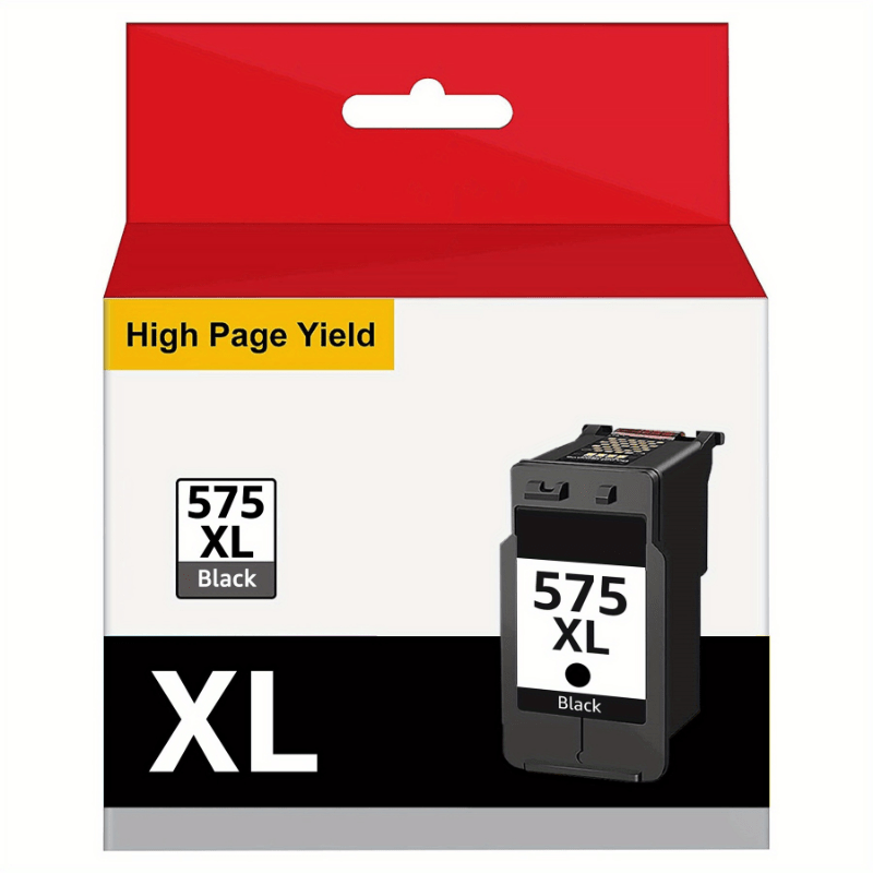 Cartuchos de tinta 575 XL compatibles con impresoras Canon 575 Cartuchos de tinta negra para Canon PIXMA TS3550i TR4750i TR4751i TS3551i