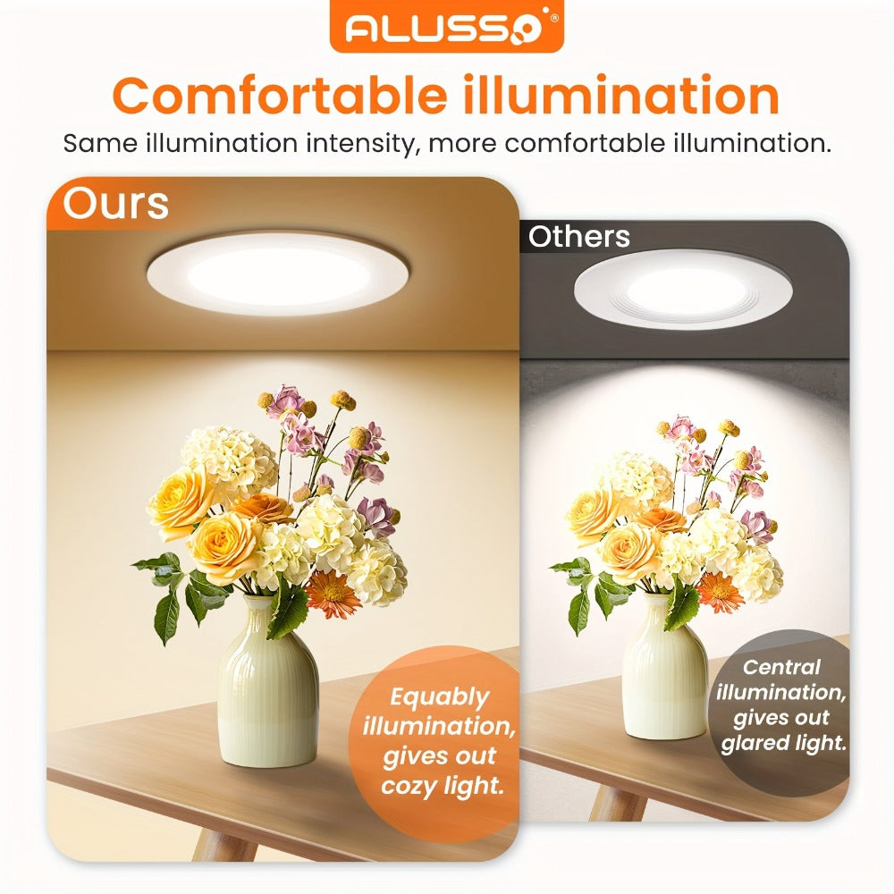 Foco LED empotrable regulable 6pcs | Dormitorio salón cocina y pasillo