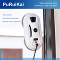 [Nuevo Plug-In 2026] Puruikai02 Robot de Limpieza de Ventanas Totalmente Automático | Alimentación Continua + Control Remoto Inteligente | Cuerda de Seguridad Anti-Caída de 4.5M | Incluye 10 Paños de Limpieza + Botella de Spray | Almacén Local Envío Inmed