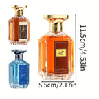 [Set de Perfumes para Hombre] Set de Tres Botellas, Amaderado, Oriental Picante, Aromático Picante. Fragancia Rica y Fresca, Sabor Duradero, Que Destaca Tu Encanto Masculino. Es una Excelente Opción para la Vida Diaria, Citas y Regalos de Festival