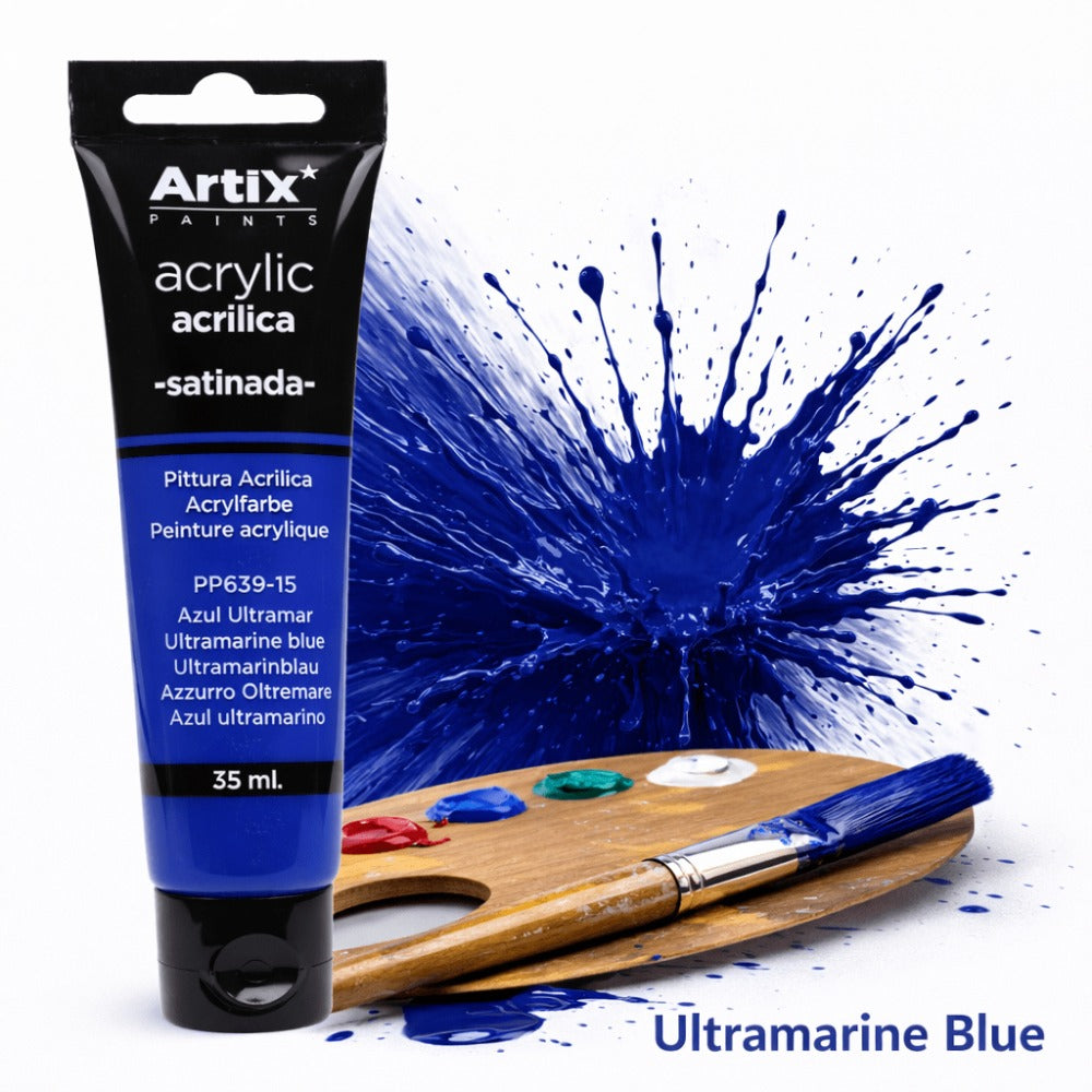 1x Pintura Acrílica 35ml, Colores Surtidos