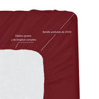 Juego de Sábanas Ligero Suave Fresca 4 Piezas para Cama de 90/105/135/150 cm – 100%Microfibra – Incluye Sábana Bajera Ajustable con borde elástico de 25 cm de profundidad, Sábana Encimera y 2 Fundas de Almohada – Suave, Transpirable y Confortable