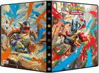 Portafolio Pokémon de 9 bolsillos – Carmín y Morado: Mega Evolución | Álbum de Colección para hasta 180 Tarjetas | Accesorios Oficiales de Pokémon