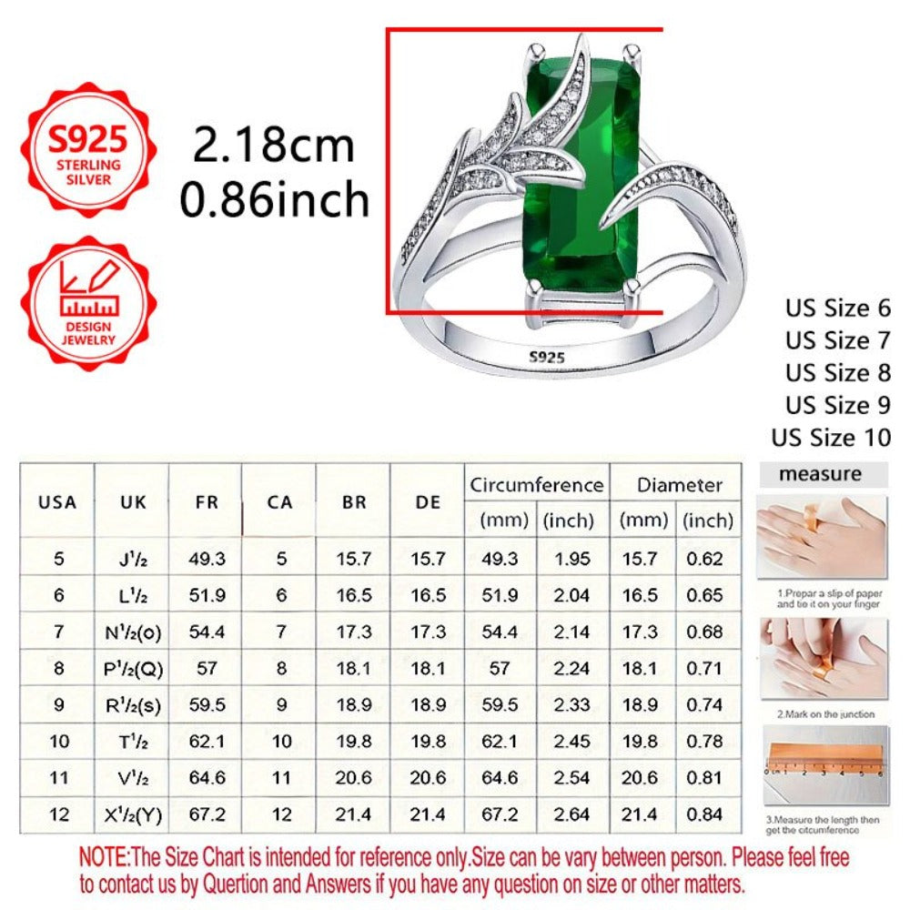 Anillo de moda exquisito para mujer PM:D20 de plata de ley 925, elegante y con estilo, con incrustaciones, un anillo de joyería de alto valor para mujer, adecuado para vacaciones, viajes y uso diario, un regalo conmemorativo perfecto para amigos