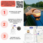 Luz Emergencia Coche Homologado DGT, con SIM y Datos Pagados hasta 2038, Baliza v16 Homologada dgt con Geolocalizador, Obligatoria enero 2026, Luz v16 con Geolocalización 3.0, Aprobada por DGT
