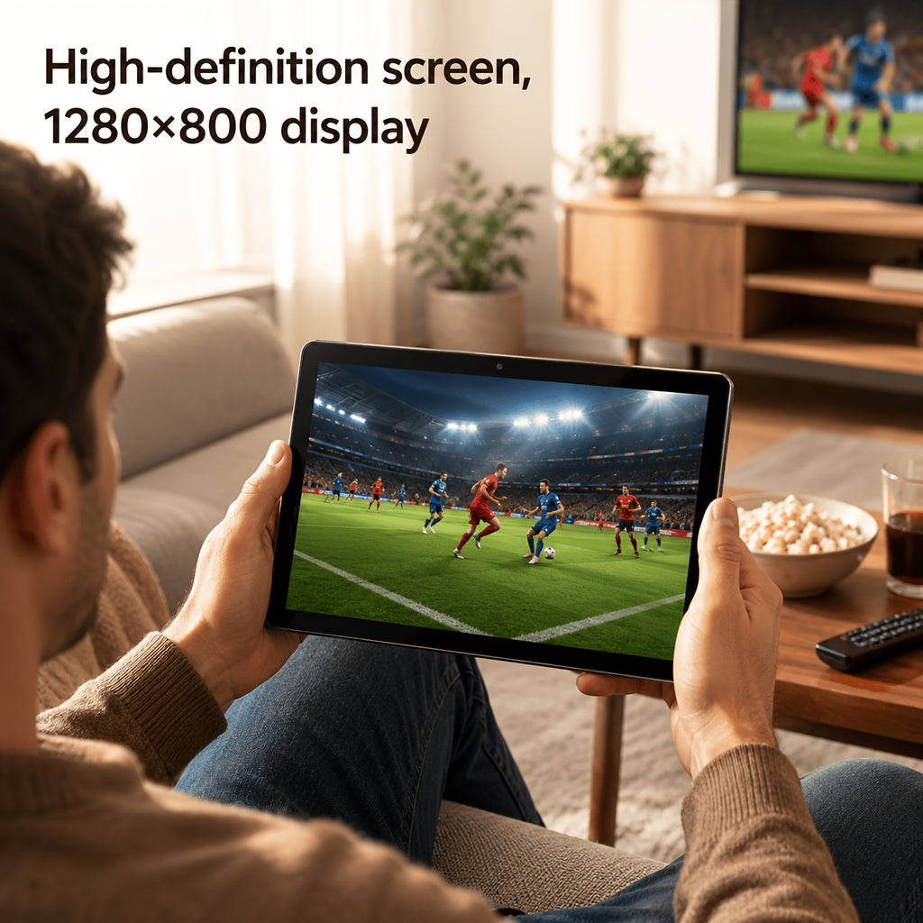 Tabletas Android | Tablet UXD A5 Android 15 con pantalla IPS de 10.1 pulgadas, 12GB de RAM, 256GB de ROM + Soporte de Expansión de 1TB
