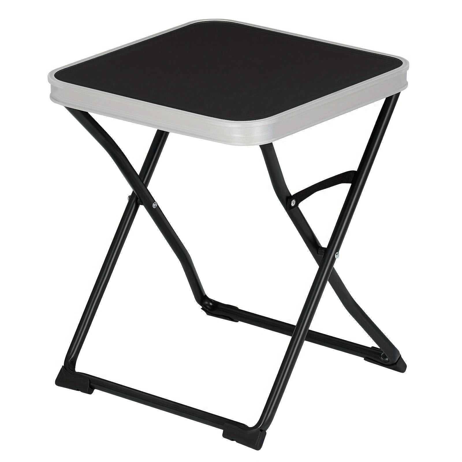 Silla plegable multifuncional de exterior, 1 pieza, mueble de exterior para acampar y senderismo, artículos de ocio al aire libre, silla de camping plegable con mesa, 2 piezas, silla + mesa desmontable, diseño 2 en 1, para pícnic al aire libre, pesca, mes