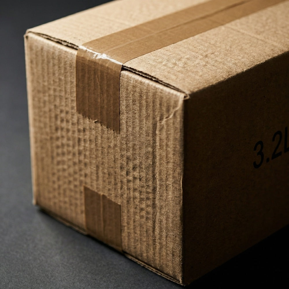 Caja de cartón marrón ondulado (Pack de 12-20 unidades) – 5 tamaños disponibles – Embalaje resistente para envíos y mudanzas – Fabricado en España
