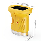 Microscopio digital portátil para niños 6.1cm portátil | Para aprendizaje, exploración y regalo