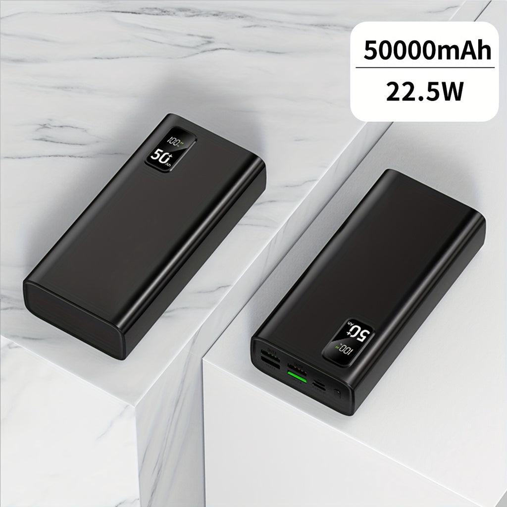 Power bank para carga durante viajes y uso diario | 50,000mAh