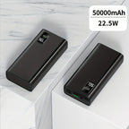 Power bank para carga durante viajes y uso diario | 50,000mAh