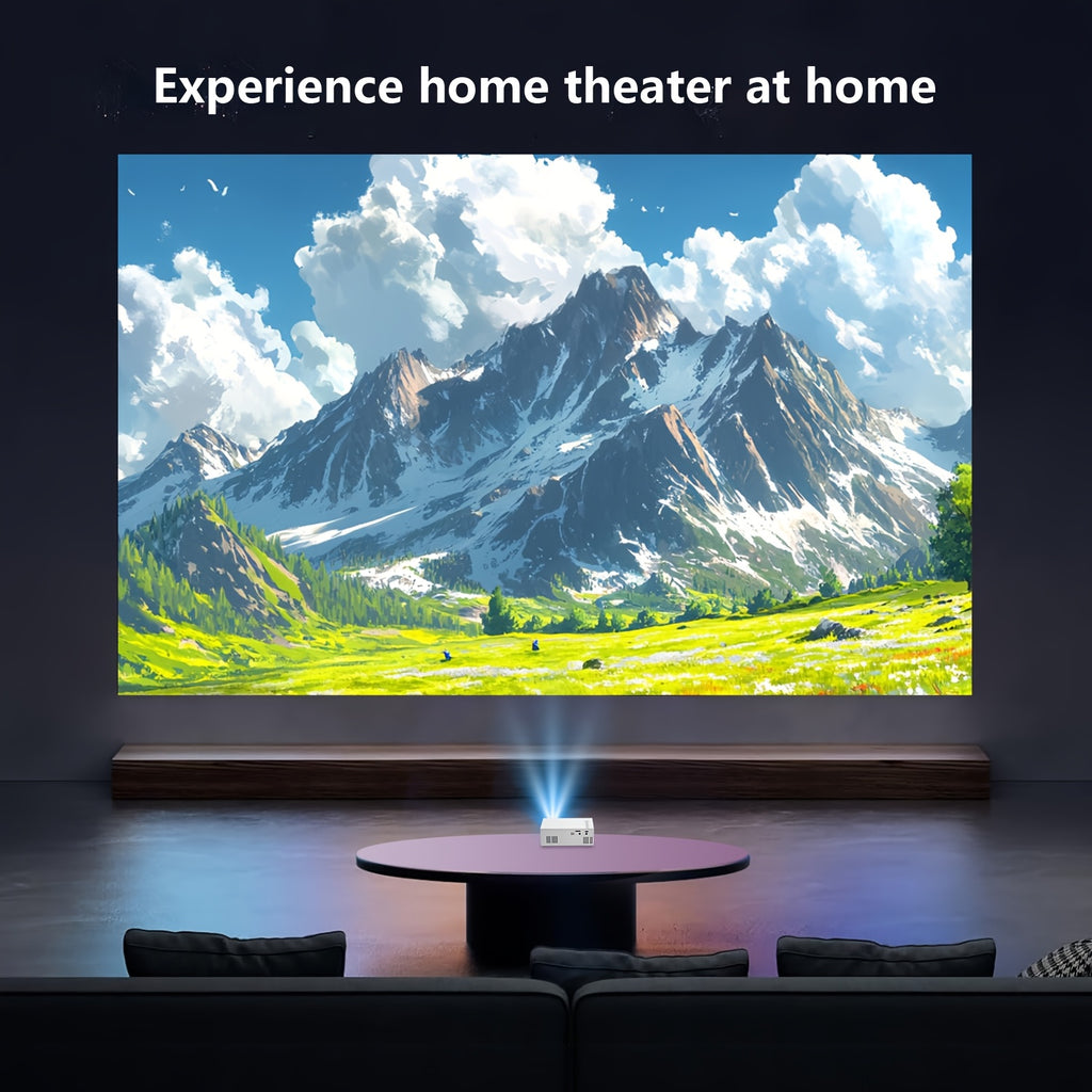 Proyector | Proyector portátil, compatible con 1080P, conexión USB, control remoto - Compatible con smartphones, tabletas, portátiles, TV Sticks