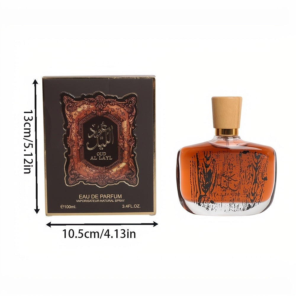 100 ml * 2, Perfume para hombre, Notas amaderadas de sándalo y cítricos, Fragancia amaderada, Diseño hermoso, Aroma duradero, Aroma fresco, Apto para todas las ocasiones, Una excelente opción de regalo, Perfecto para novios, Regalos para el Día de San Val