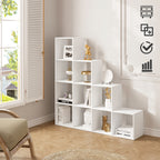Estantería vertical 136 cm de madera | Libros decoración y almacenamiento en casa