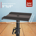 Par de Soportes para Altavoces de Estudio, Altura Ajustable, Modelo HPS-600MS, Estructura de Trípode Profesional de Alta Resistencia