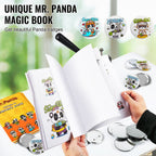 Máquina para hacer botones VEVOR, kit de prensa para hacer insignias de 75 mm (3 pulgadas), máquina para hacer pines de regalo para niños, suministros para hacer botones con 500 piezas de botones y cortador de círculos & libro mágico