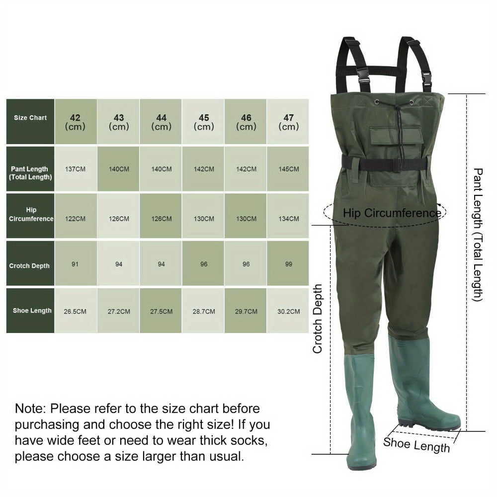 Pantalones de Pesca para Hombre, Material de PVC para Mujer, Neoprenes para Pescar, Granjas, Trabajos de Construcción