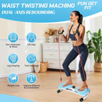 Máquina de Torsión de Cintura de Alta Resistencia y Tabla de Torsión Abdominal con Capacidad de Peso de 300 kg - Equipo de Entrenamiento de Fuerza Central para Gimnasio en Casa, Tabla de Torsión con Cuerdas de 76.2 cm - Ideal para Ejercicios Abdominales,