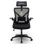 Silla de Oficina Ergonómica, Silla de Escritorio para el Hogar, Silla de Malla de Respaldo Alto con Profundidad de Asiento Ajustable, Silla de Computadora con Soporte Lumbar