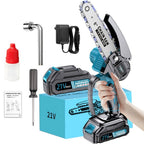 Nueva Mini Motosierra Inalámbrica Mejorada, Sierra de Podar, Completa con Batería y Cargador, para Podar Árboles, Carpintería, Tareas de Jardinería y Mantenimiento de Jardines. La Opción Ideal para Profesionales y Aficionados por Igual. Sierra Eléctrica d
