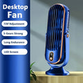 Enfriador de aire portátil | Aire Acondicionado y Enfriador Portátil - Doble Motor 5 Velocidades 720 Grados Enfriamiento Envolvente | Ventilador