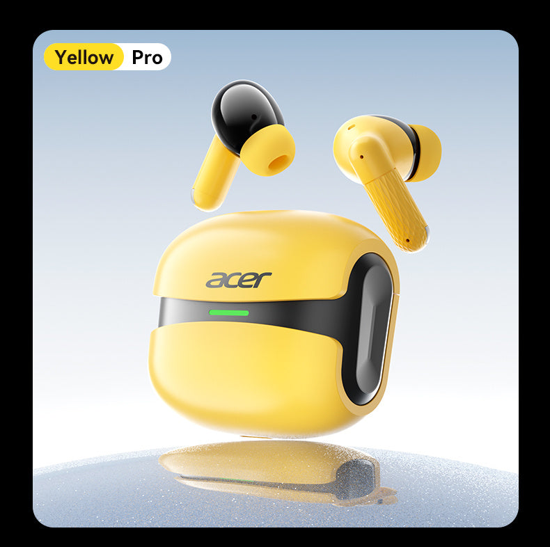 Auriculares Bluetooth | Acer Ohr Auriculares inalámbricos de 13.92 metros Anc Call con reducción de ruido, graves potentes, sonido estéreo