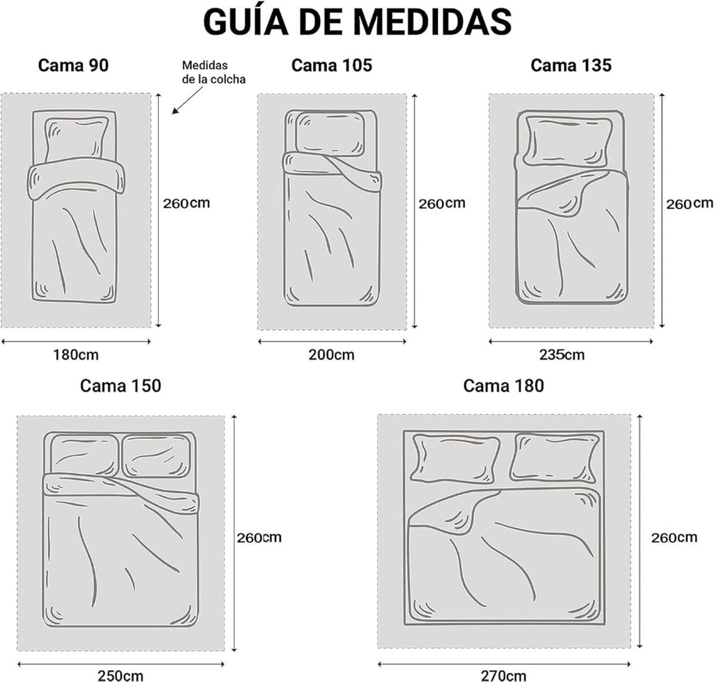 Colcha Reversible de Verano Bouti, Edredón de Microfibra Estampado, Ligera y Transpirable para Todas las Estaciones, Manta Fina para Primavera y Verano (Sin Fundas de Almohada)