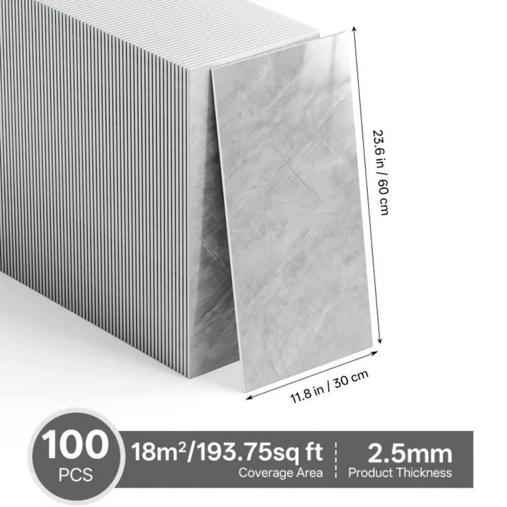 Panel de pared autoadhesivo 100 piezas | Cocina baño salón y renovación DIY