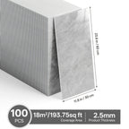 Panel de pared autoadhesivo 100 piezas | Cocina baño salón y renovación DIY