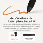 GAOMON M10K Tableta Gráfica Profesional Grande Compatible con Mac y PC, Mesa de Dibujo Grande con Lápiz Óptico sin Batería, 8192 Niveles, 10 Teclas de Acceso Rápido, - Adecuada para Arte Digital, Edición de Fotos, Diseño, para Uso de Oficina