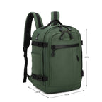 Mochila de cabina 40 x 20 x 25 cm (20 L) | Mochila ideal para viajes en avión | Mochila de cabina para hombre y mujer para el trabajo, viajes, senderismo y escuela