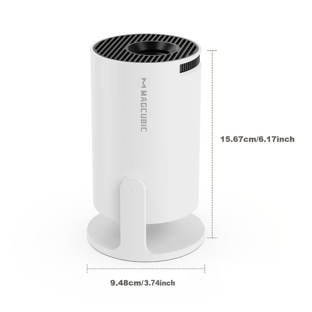 Proyector Magcubic HY300 Pro Dual Wifi6 290ANSI Relación de Proyección 0.8:1 y Corrección Automática de Keystone, 720P Nativo, Altavoz Incorporado, Streaming, Mini Cine en Casa Portátil, Presentaciones de Juegos, Diseño Compacto para Películas, Videos, Us