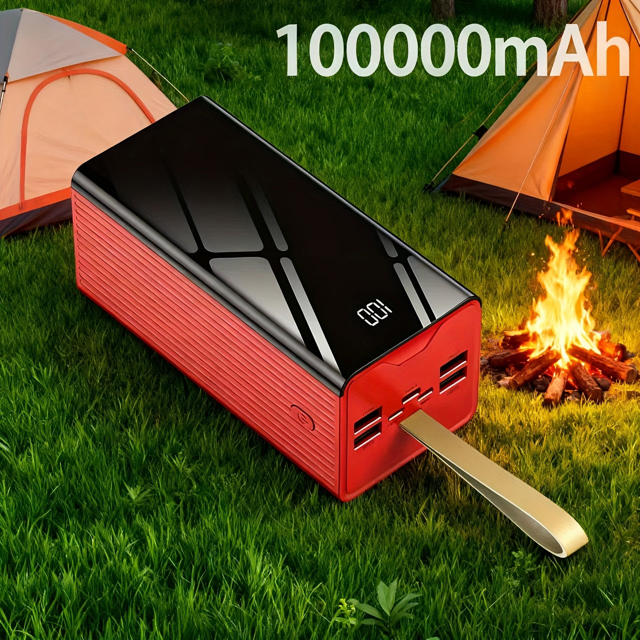 Power bank para carga durante viajes y uso diario | 100000Mah