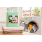 Pack Suavizante Concentrado Colonia 5L + Detergente Concentrado 5L + | Limpieza Profunda | Fragancia Duradera | Protege Color de la Ropa | Suavidad y Frescor Duradero