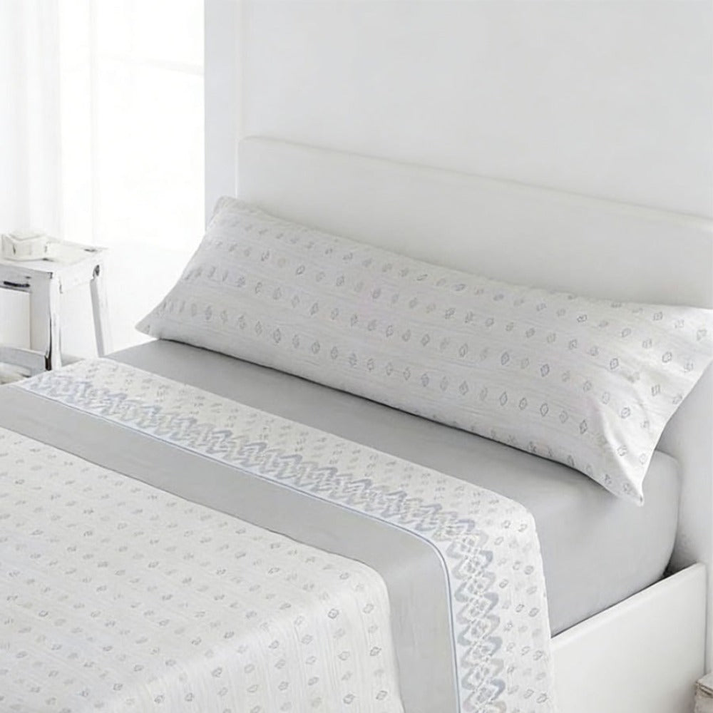 Juego de ropa de cama (Sábana ajustable, Cubrecama, Funda de almohada) | Juego de sábanas estampadas de 3 piezas | Primavera/Verano | Múltiples estilos | Tejido suave | 180cm - Múltiples tamaños disponibles