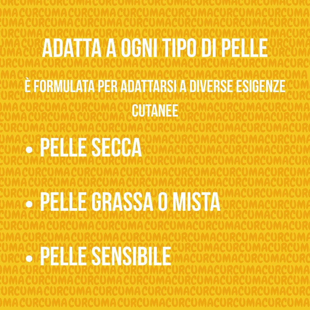 Crema Facial Antirrugie con Cúrcuma y Vitamina E – Hidratante y Regeneradora con Mantequilla de Karité – Anti-Envejecimiento para Piel Seca y Grasa – Hombres y Mujeres – 50ml