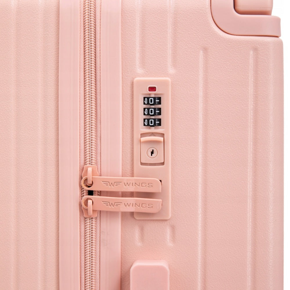 Maleta para elegir con dimensiones XXL grandes, aproximadamente 75 x 50 x 30 cm o 66 x 44 x 26 cm o Cabina 55 x 40 x 20 cm / Calidad alta de 28", 24", 20" para elegir, Equipaje de mano ABS+, Equipaje para el avión con cerradura digital tipo Tsa y ruedas d
