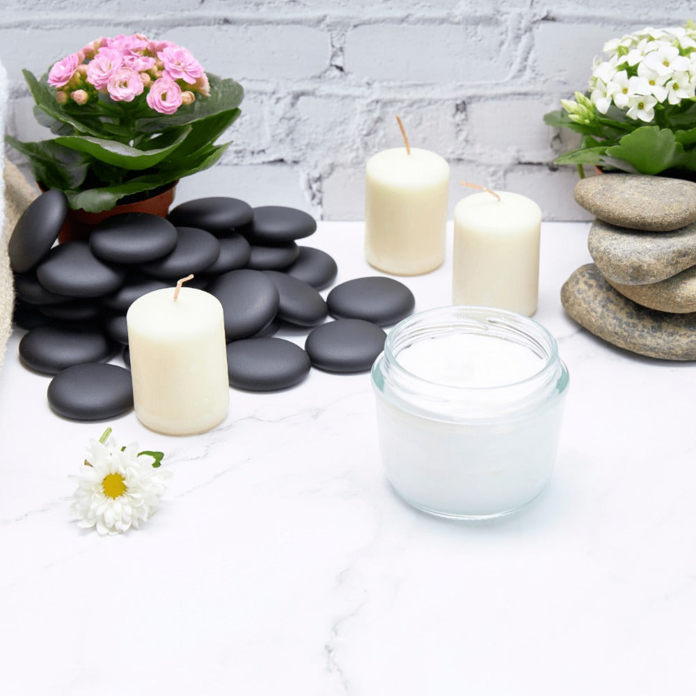 Cera de Parafina natural para hacer Velas aromáticas en bolsa de 1Kg, manualidades DIY, kit para hacer velas, parafina para velas con forma de perlas de color blanco