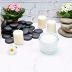 Cera de Parafina natural para hacer Velas aromáticas en bolsa de 1Kg, manualidades DIY, kit para hacer velas, parafina para velas con forma de perlas de color blanco