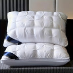 2 almohadas de soporte para el cuello para un sueño relajante, suaves y cómodas, núcleo de almohada para dormir, almohada de ropa de cama para el hogar transpirable que absorbe la humedad, adecuada para el dormitorio, la sala de estar, la decoración del h