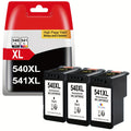 Cartucho de tinta | Cartuchos PG 540 XL CL-541XL 540xl 541xl (Paquete de 3) Reemplazo para Cartuchos de Impresora Canon 540 541 PG540 CL541 para