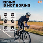 Altavoz Bluetooth | Altavoz sin varillas portátil para ciclismo al aire libre T&G TG392 | Altavoz para bicicleta y motocicleta | Alcance sin