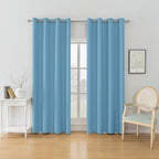 Cortinas Ystyle de Dos Piezas, Opacas, Aislamiento Térmico, Aislamiento Acústico, con Ojales, Modernas para Dormitorio y Sala de Estar