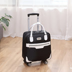 Maleta de Viaje Plegable de Gran Capacidad, Bolso de Viaje para Exteriores, Maleta con Ruedas, Bolso Unisex con 4 Ruedas Univer y Asa Retráctil, Maleta Ligera, Robusta y Duradera