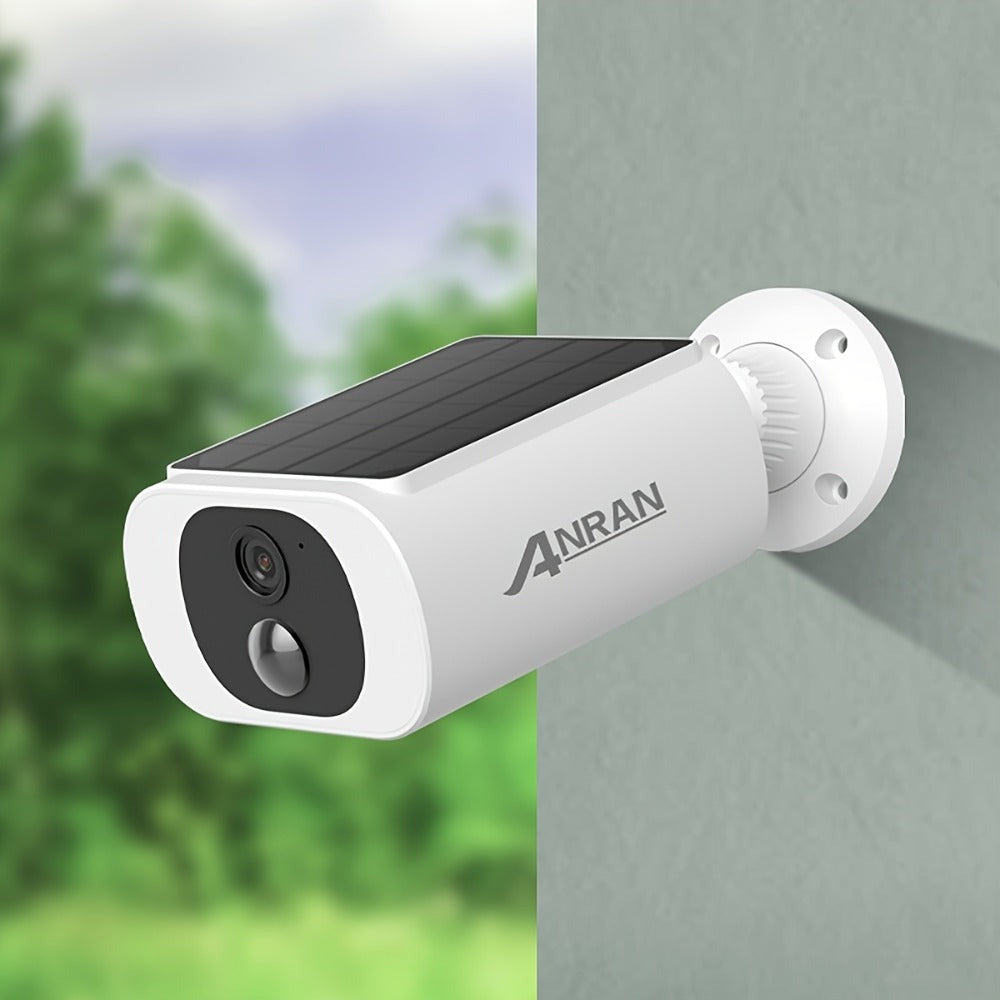 Cámaras de Seguridad Solar WiFi para Exteriores, Visualización de Alta Calidad, Sistema de Energía Solar Integrado para una Fuente de Energía Confiable, Capacidad de Detección Humana PIR para Garantía de Seguridad, Diálogo de Audio Bidireccional
