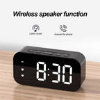 Cámara despertador Wifi 1080P con detección de movimiento, visualización remota y grabación en bucle, incluye tarjeta SD de 16GB, alertas ricas, cámara de vigilancia HD para el hogar, cámara de monitoreo segura adecuada para tu hogar, oficina o mascota