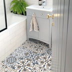 10 piezas, Pegatinas de Azulejos Impermeables para Baño, Inodoro y Sala de Estar - Antideslizantes, Autoadhesivas, Resistentes al Aceite y Fáciles de Colocar - Ideales para Crear un Suelo Elegante y Duradero