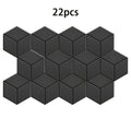22 Piezas de Paneles Negros de Alta Densidad para Aislamiento Acústico, Ideales para Paredes de Estudios de Grabación, Puertas, Techos de Talleres y Uso en Oficinas en Casa