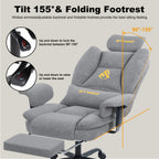 Silla de gaming SYMINO, silla de oficina ergonómica de piel PU con soporte lumbar - Silla de escritorio reclinable para computadora para adultos, asiento de videojuegos estilo carreras (altura y reposacabezas ajustables)