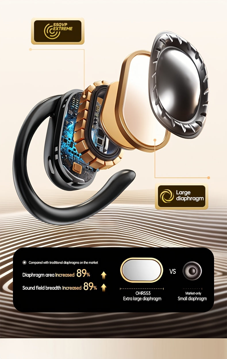 Auriculares Bluetooth | Auriculares inalámbricos Acer OHR553 con calidad de sonido HIFI, verdaderamente inalámbricos, estéreo omnidireccional